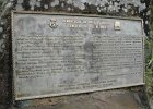 Giugno 2003 - Particolare del monumento agli emigranti - Silveira Martins (RS)